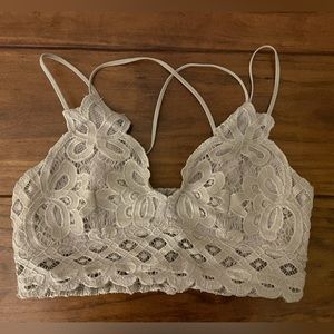 Lace Bralette (Taupe)
